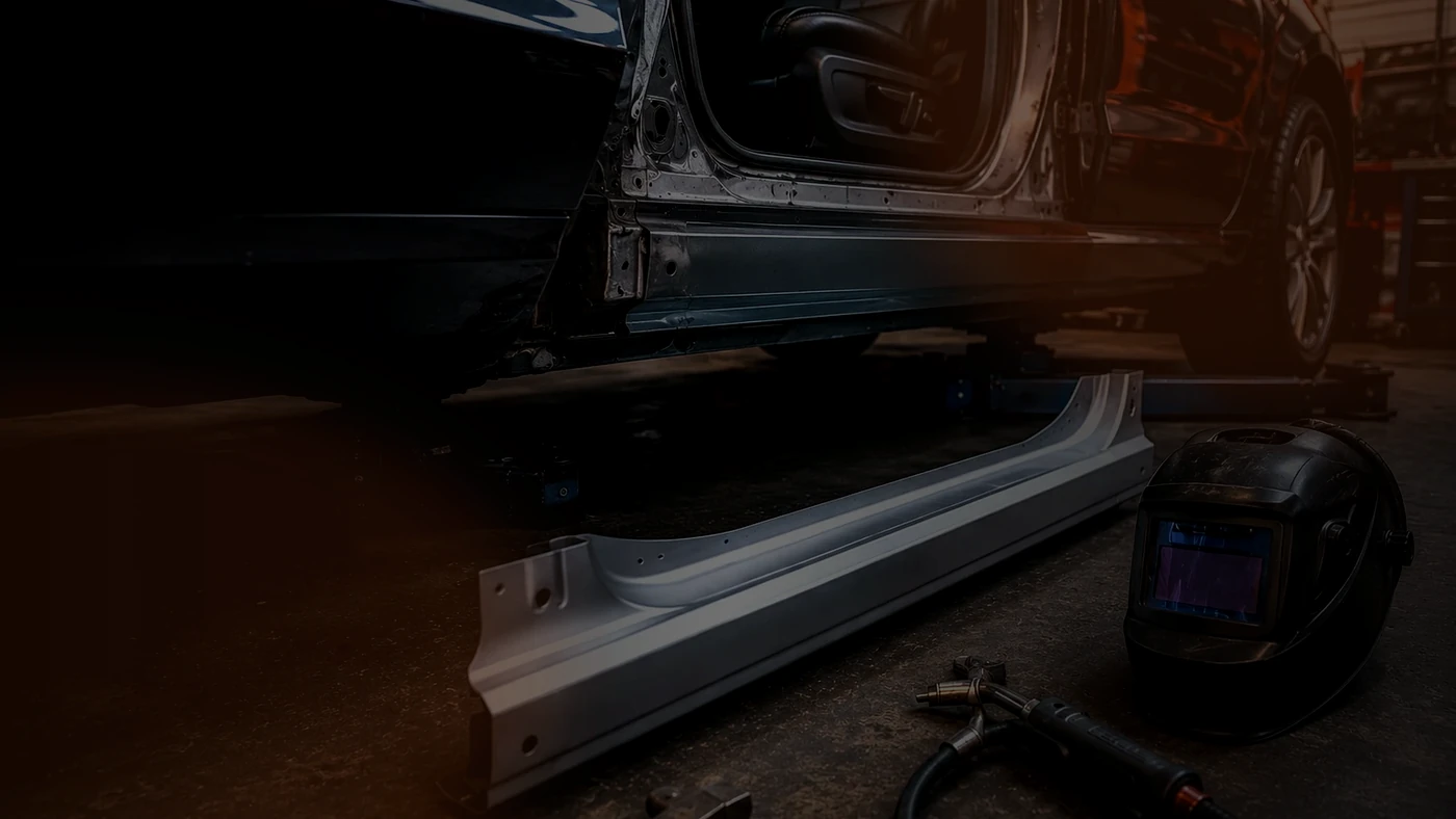 Naprawa skorodowanych progów AutoForge Garage
